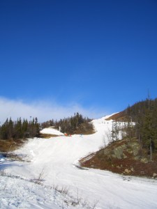 spring conditions in October...