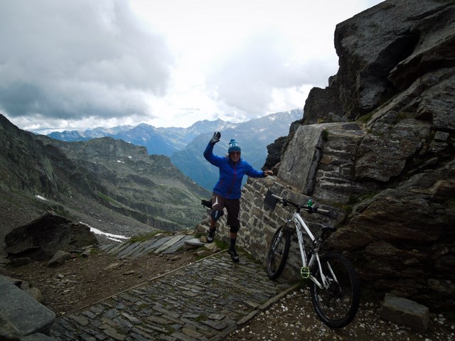 Geschafft... Wieder ein Pass... Colle del Turlo (2738m)