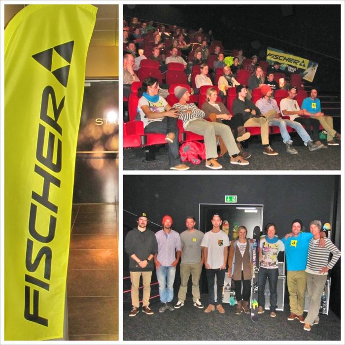 von links nach rechts: Johannes Klotz, Sven Kueenle, Christian Lutz, Christian Jenny, Sandra Lahnsteiner, Mel, Basti Huber, Steph Skrobar