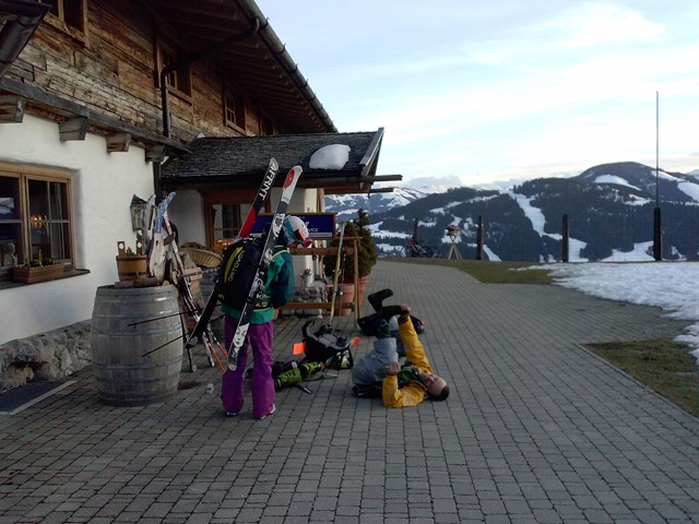 Geschafft. Und wir sind geschafft.