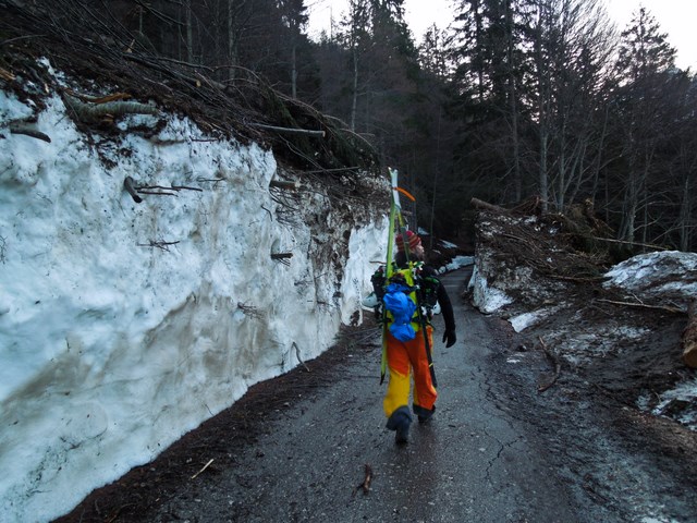 Auf dem Weg zum Rifugio Vallesinella