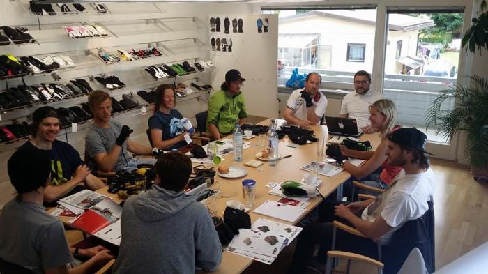 Fachsimpelei in der Zanier Zentrale